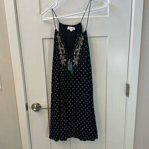 Black shift dress